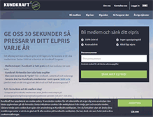 Tablet Screenshot of mobil.kundkraft.se